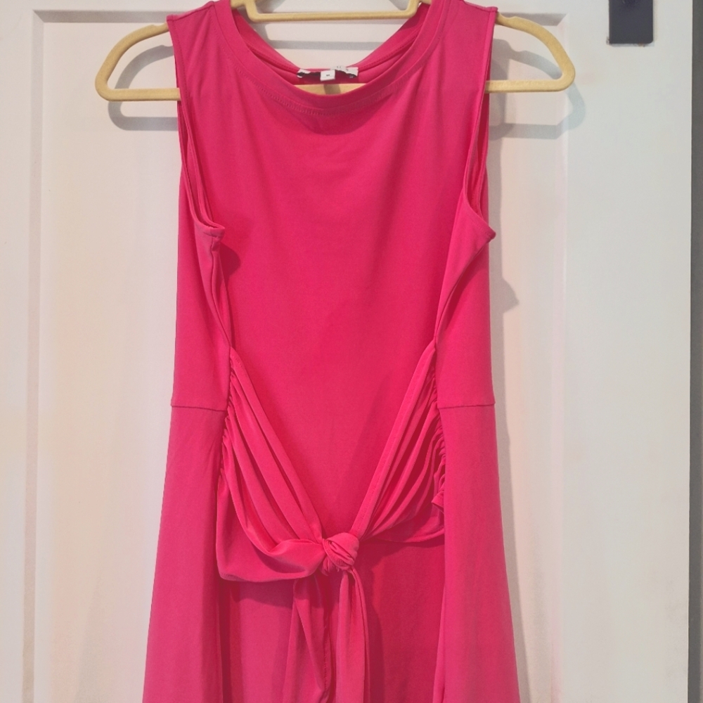 Chaus New York Pink Sleeveless  Blouse